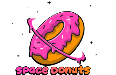 Logo Space donuts